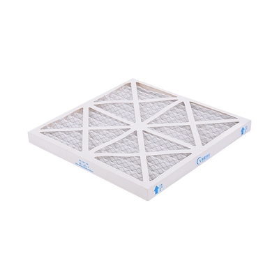 Material of Construction Shop Retractable Air Filter Paper Frame Housing Plated With Large Filtration Area Air Cleaner HVAC Filter